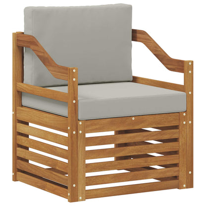 Set di divani da esterno con cuscino Naturale 67 x 63 x 73 cm