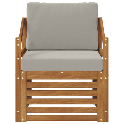 Set di divani da esterno con cuscino Naturale 67 x 63 x 73 cm