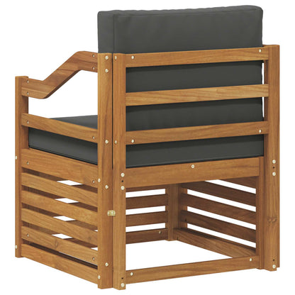 Set di divani da esterno con cuscino Naturale 67 x 63 x 73 cm