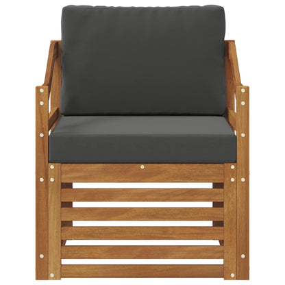 Set di divani da esterno con cuscino Naturale 67 x 63 x 73 cm