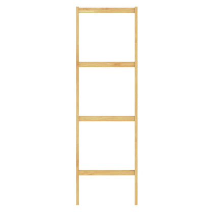 EISL Scaffale da Bagno con 4 Scomparti Bambù 34x33x110 cm
